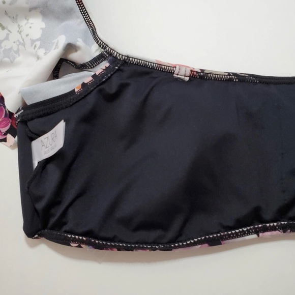 NEW Azura Australia DIVINITY Floral Ruffle Bandeau Bikini Top 10 US/ 14 UK - Picture 6 of 10